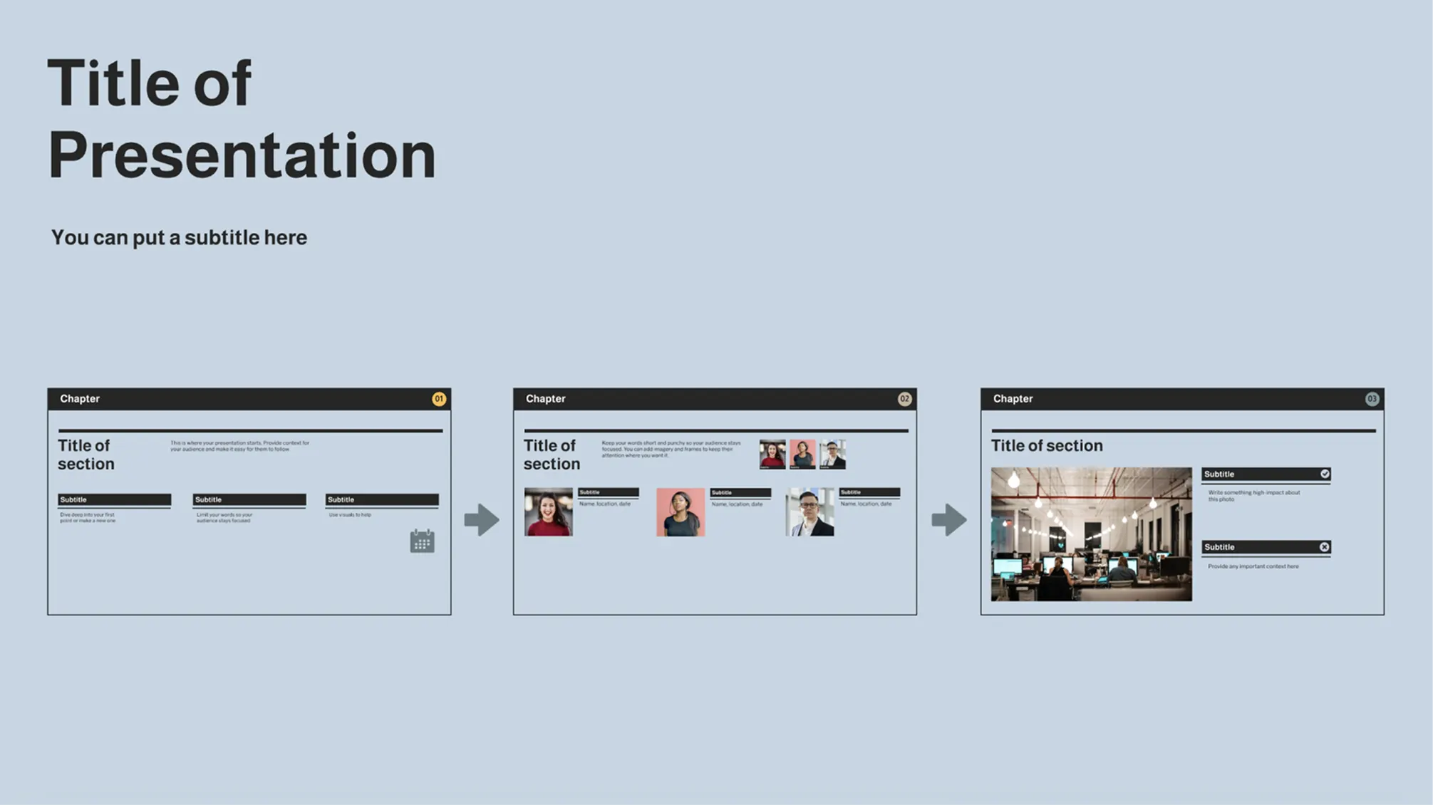 Open Canvas example — infographic layout
